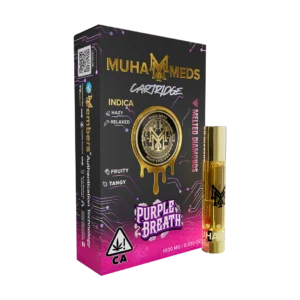 Purple Breath Muha Meds Cartridge