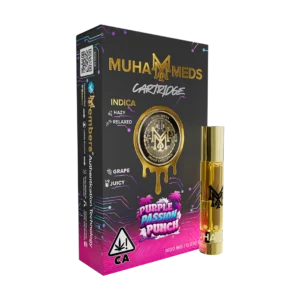 Purple Passion Punch Muha Meds Cartridge