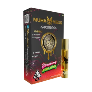 Strawberry Kiwi Krush Muha Meds Cartridge