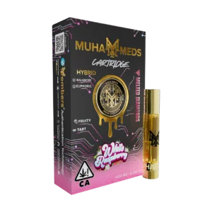 White Raspberry Muha Meds Cartridge