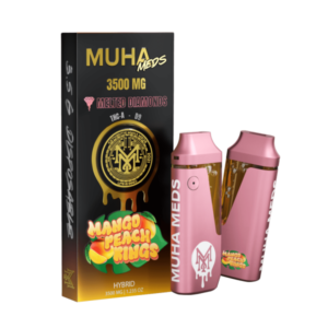 Alternative view of Mango Peach Rings Disposable 3.5g