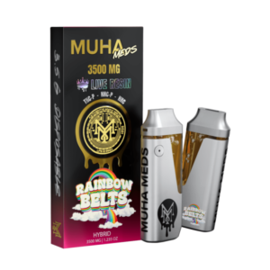 Alternative view of Rainbow Belts Disposable 3.5g